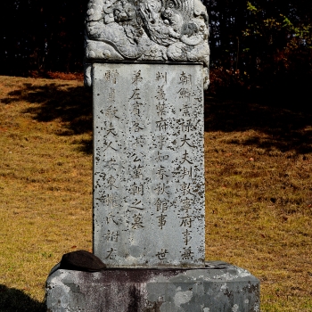13世만퇴당(晩退堂) 홍만조(洪萬朝)의 묘갈명(墓碣銘)